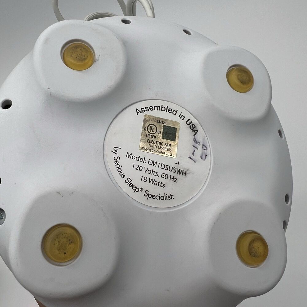 Marpac Dohm Elite White Noise Machine  EM1DSUSWH Tested Working Sound Sleep - Picture 4 of 4